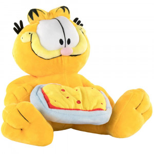 Jucarie din plus Garfield cu lasagna, 21 cm - Img 1