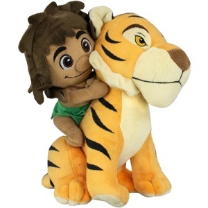 Jucarie din plus Mowgli & Shere Khan, Cartea Junglei, 25 cm - Img 2