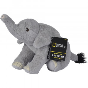 Jucarie plus Simba Disney National Geographic Elephant 25 cm - Img 5