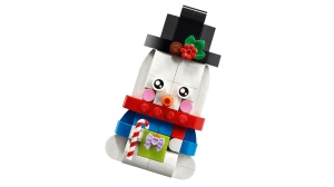 LEGO Seturi emblematice - Ornamente în formă de om de zăpadă (40812) - Img 4