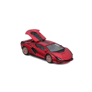 Maisto Masinuta Metalica Speed Icons Lamborghini Sian Fkp 37 Rosu Scara 1 La 64 - Img 2