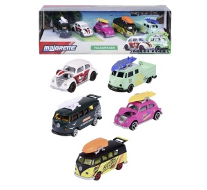 Majorette Set 5 Masinute Metalice Volkswagen 7.5Cm - Img 5