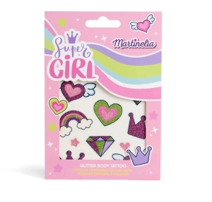 Martinelia Super Girl Tatuaje Cu Sclipici