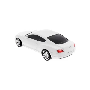 Masina Cu Telecomanda Bentley Continental Gt Alb Cu Scara 1 La 24 - Img 6