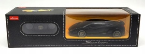 Masina Cu Telecomanda Lamborghini Superleggera Negru Cu Scara 1 La 24