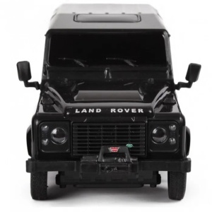 Masina Cu Telecomanda Land Rover Defender Negru Cu Scara 1 La 24 - Img 2