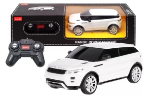 Masina Cu Telecomanda Range Rover Evoque Alb Scara 1 La 24 - Img 3