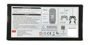Masina Cu Telecomanda Range Rover Sport Negru Cu Scara 1 La 24 - Img 6