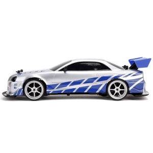 Masina Jada Toys Fast and Furious Nissan Skyline GTR Drift cu anvelope si telecomanda - Img 7
