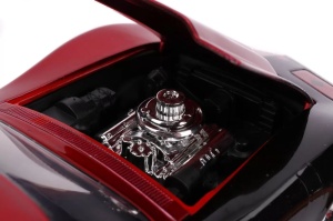 Masinuta Din Metal Harley Quinn 1969 Chevy Corvette Scara 1:24 - Img 10