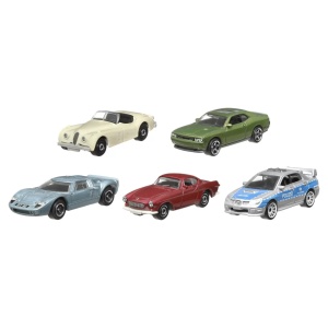 Matchbox Set 5 Masinute Metalice Autobahn Express Ii Scara 1:64 - Img 2