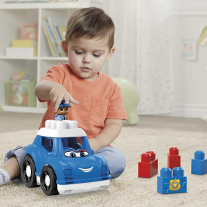 Mega Bloks First Builders Vehicul Peter Police - Img 3