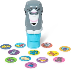 Melissa And Doug Sticker Wow Set De Joaca Autocolante Si Stampila Pisica - Img 2