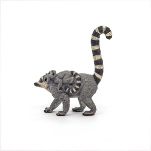 Papo Figurina Lemur Cu Pui - Img 7