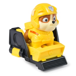 Patrula Catelusilor Action Pups Set Vehicul De Salvare Hoverboard Si Figurina Rubble 5 Cm - Img 5