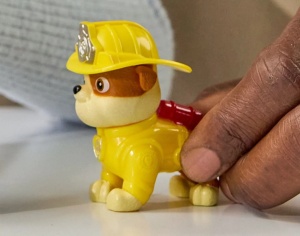 Patrula Catelusilor Vehicul De Salvare Masina De Pompieri Si Figurina Rubble - Img 3