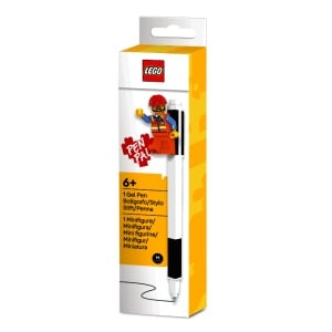 Pix cu gel LEGO negru - Minifigurina
