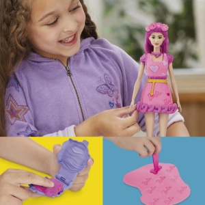 Play Doh Barbie Set Plastelina Inimioare Si Par - Img 2