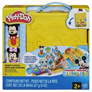 Play Doh Disney Jr Clubul Lui Mickey Mouse Set Modeleaza O Poveste