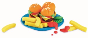 Play Doh Kitchen Creations Set De Gatit Hamburger - Img 4