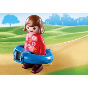 Playmobil - 1.2.3 Mama Si Fetita Cu Masinuta Catel - Img 9