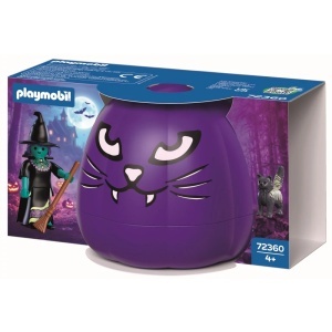 Playmobil - Dovleac de Halloween si Figurina vrajitoare - Img 4