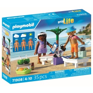 Playmobil - Jucarie de rol Cuplu de tineri la plaja - Img 2