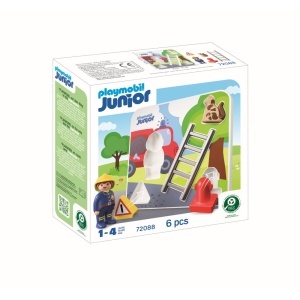 Playmobil - Junior Puzzle-ul pompierului - Img 3