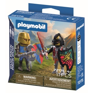 Playmobil - Set 2 figurine cavaleri rivali - Img 3