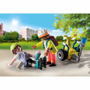 Playmobil - Set Salvator Cu Masina De Echilibru - Img 4