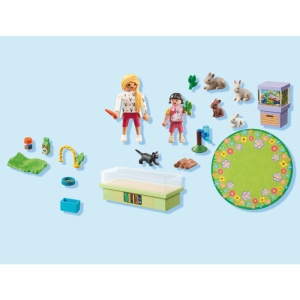 Playmobil - Set starter Familie de iepurasi - Img 5