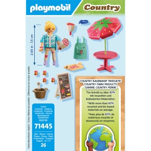 Playmobil - Stand Pentru Vanzare De Gemuri - Img 4