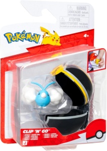 Pokemon - Set 2 figurine Clip n Go, (Swablu & Luxury Ball) - Img 2