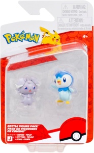 Pokemon - Set 2 figurine de actiune, (Espurr & Piplup) - Img 3
