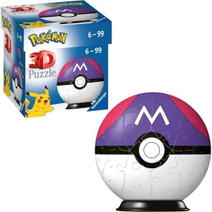 Puzzle 3D bila Pokemon m1 54 piese - Img 4