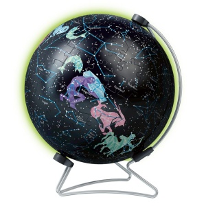 Puzzle 3D glob lumineaza in intuneric 180 piese - Img 2
