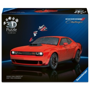 Puzzle 3D Iconics Dodge Challenger Rt Scat Pack Widebody - Img 2
