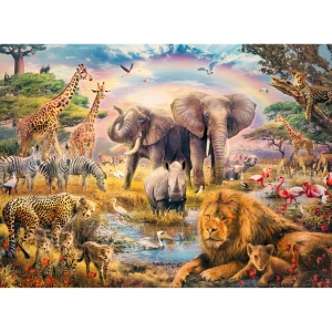 Puzzle Animale In Salbaticie, 100 Piese - Img 2
