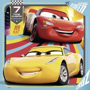 Puzzle Cars, 3X49 Piese,