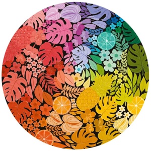 Puzzle cerc tropical 500 piese - Img 2