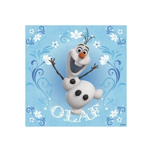 Puzzle Frozen Elsa, Anna Si Olaf, 3X49 Piese - Img 2