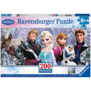 Puzzle Frozen Panorama Inghetata, 200 Piese