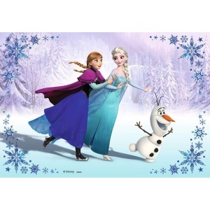 Puzzle Frozen Surori Pentru Totdeauna, 2X24 Piese - Img 2