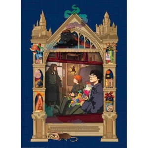 Puzzle Harry Potter Catre Hogwarts, 100 Piese - Img 2