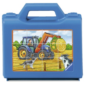 Puzzle In Cutie Utilaje, 12 Piese
