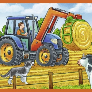 Puzzle In Cutie Utilaje, 12 Piese - Img 2
