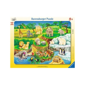 Puzzle La Zoo, 14 Piese - Img 2