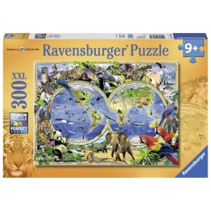 Puzzle Lumea Animalelor, 300 Piese
