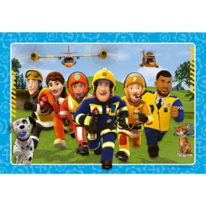Puzzle pompierul Sam si prietenii 2x12 piese - Img 3