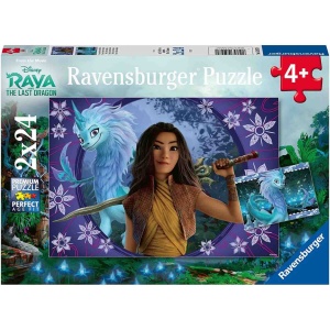 Puzzle Raya Si Ultimul Dragon, 2X24Piese